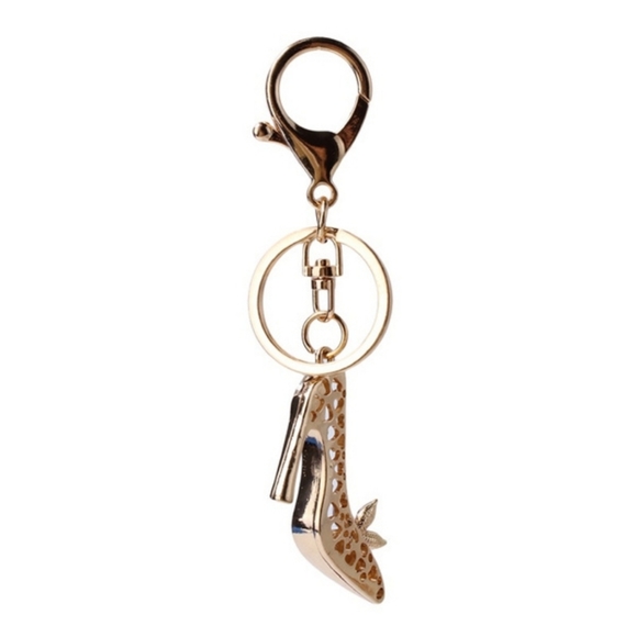 👠High Heel Crystal Rhinestone Keychain Pendant - Picture 6 of 10